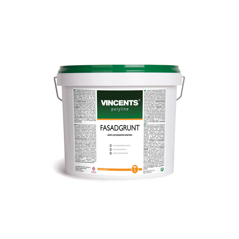 Vincents Polyline FASADGRUNT grunts zem dekoratīvā apmetuma 23kg - Image 1