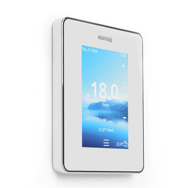 Warmup 6iE Smart WiFi termostats, balts - Image 1