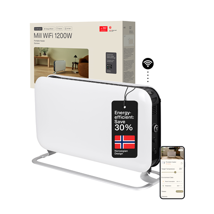 Konvekcijas sildītājs CO1200WIFI3 GEN3, 1200W, 18 m² - Image 1