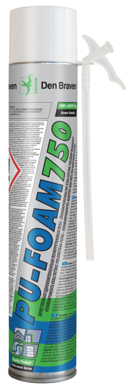 montāžas putas, poliuretāna, salmiņaplikators 750ml - Image 1