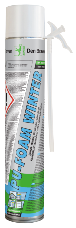 montāžas putas,ziemas apstākļiem (-15°C ), poliuretāna, salmiņaplikators 750ml - Image 1