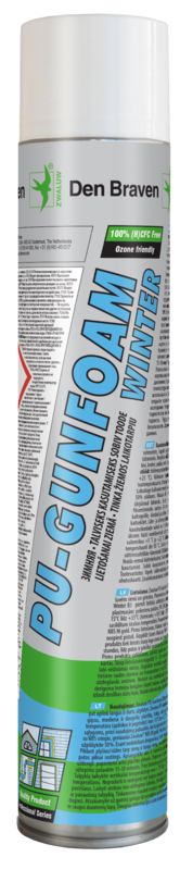 montāžas putas,ziemas apstākļiem (-15°C ), poliuretāna, pistoļputas 700ml - Image 1