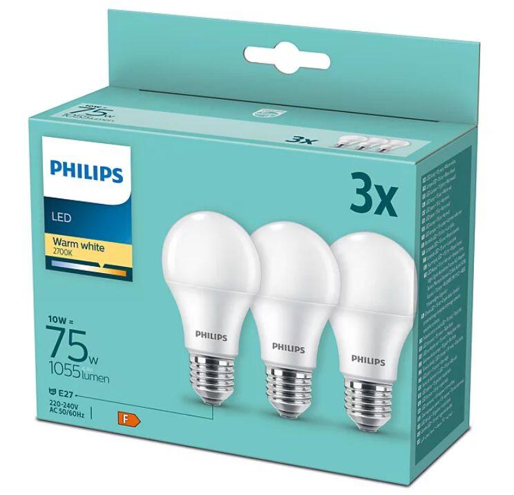 LED spuldze 75W A60 E27 2700K 3 GAB - Image 1
