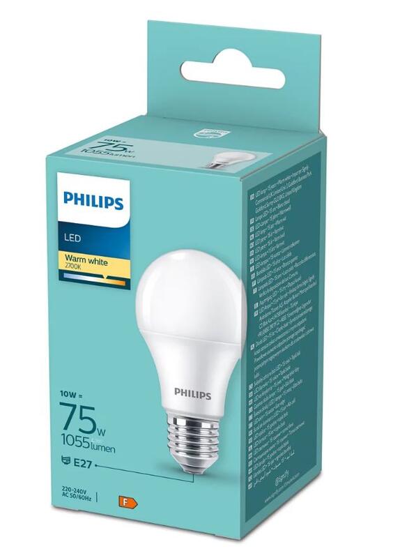 LED spuldze 75W A60 E27 2700K - Image 1