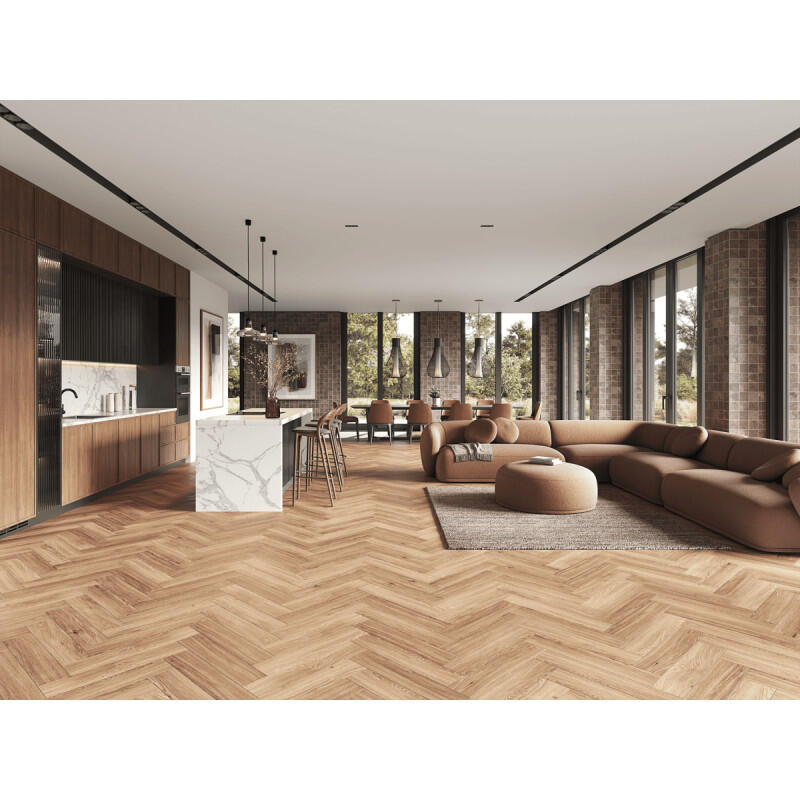 SPC vinila grīda Herringbone 3149H-55 | 42. klase | 610×126×5,7 mm | ar apakšklāju | 2,305m2 - Image 1