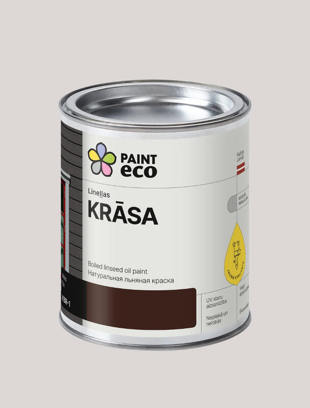 Lineļļas pernicas krāsa, tonis: Alnis 0,75L - Image 1