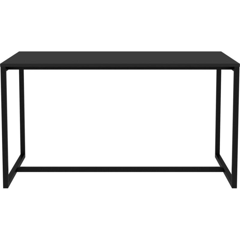 Tenzo ēdamgalds Lipp, 140 × 90 cm, matēti melns (Shadow Black) - Image 2