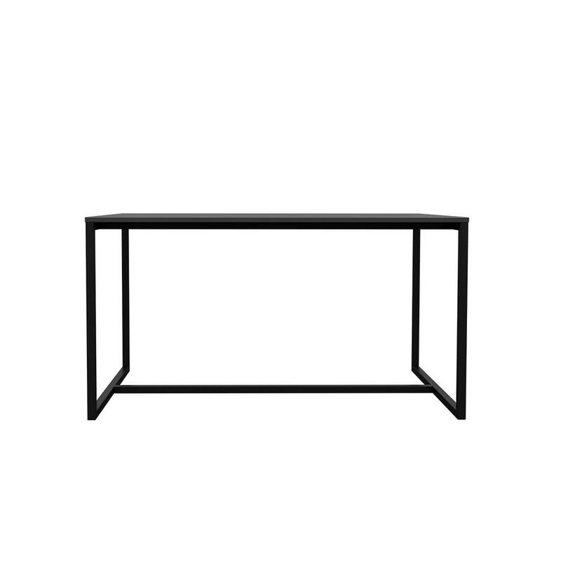 Tenzo ēdamgalds Lipp, 140 × 90 cm, matēti melns (Shadow Black) - Image 5