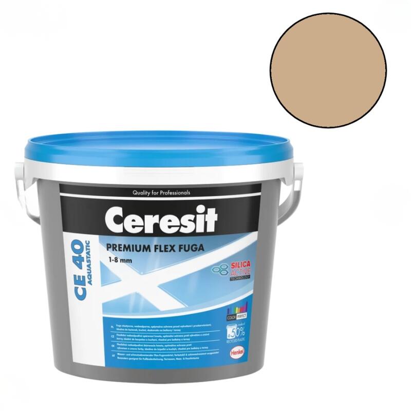 Ceresit CE 40 Elastīgs flīžu šuvotājs, toffi (44), 2kg - Image 1