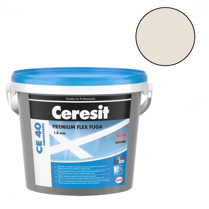 Ceresit CE 40 Elastīgs flīžu šuvotājs, pergamona (39), 5kg - Image 1