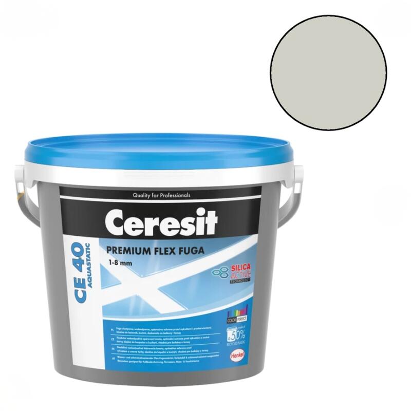 Ceresit CE 40 Elastīgs flīžu šuvotājs, manhetena (10), 2kg - Image 1