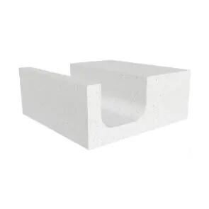 Bauroc U-500 gāzbetona bloki, 500x500x200mm - Image 1