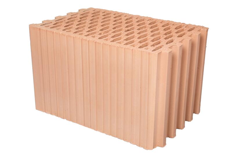 Lode Keraterm 25 celtniecības bloki 15Mpa, 375x250x238mm, 1.61m3 (palete) - Image 1