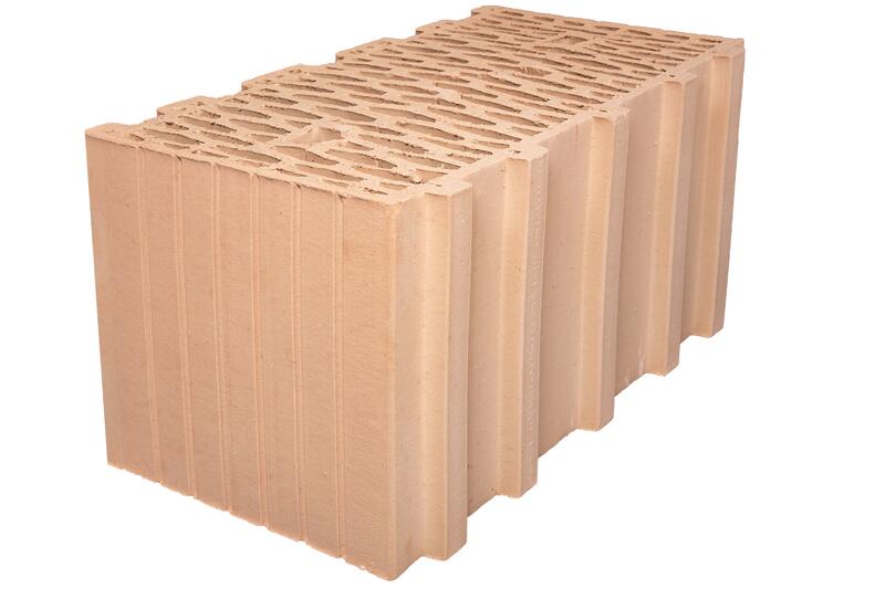 Lode Keraterm 51 celtniecības bloki, 250x510x238mm, 1.46m3 (palete) - Image 1