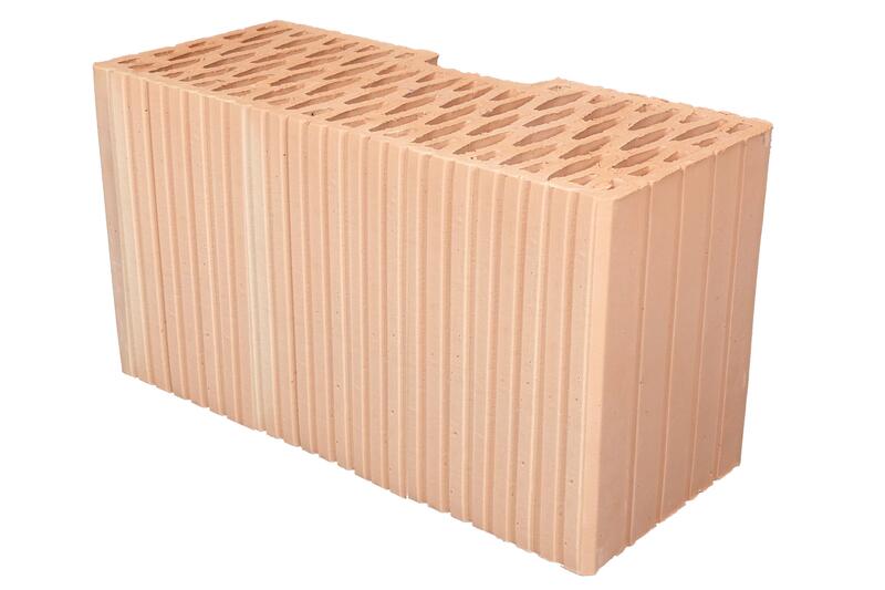 Lode Keraterm 44S celtniecības bloki 12.5Mpa, 190x440x238mm, 1.67m3 (palete) - Image 1