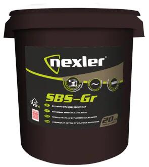 Nexler SBS-GR Modificēta pamatu bituma masa 20kg - Image 1