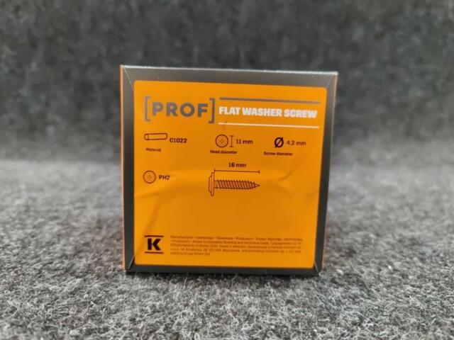 PROF Montāžas skrūves / pašurbjošās, 4,2x16 mm. 500 gab. PH2 galva - Image 2