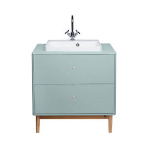 Tenzo Tom Tailor, vannas istabas skapītis, 80 × 49,5 × 62 cm, salvijas zaļš (Sage Green) - Image 4