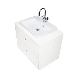 Tenzo Tom Tailor izlietnes skapītis 62 x 80 x 50 cm, balts (White) - Image 7