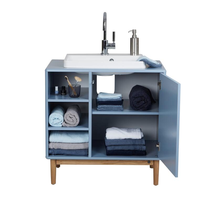 Tenzo Tom Tailor izlietnes skapītis 62 x 80 x 50 cm, pelēcīgi zils (Dove Blue) - Image 7