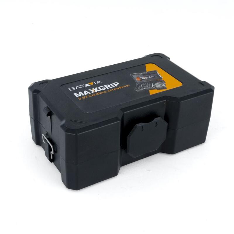 Batavia 3.6V Maxxgrip skrūvgriezis, komplektā 44 gab. uzgaļu komplekts un uzglabāšanas kārba - Image 6