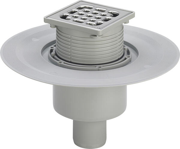 Viega traps DN50 vert.ar flanci,100x100(470920)# - Image 1