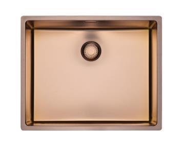 Virtuves izlietne New York Comfort 50x40 (L), viena bļoda, 540x440 mm, copper rose - Image 1