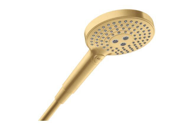 Rokas duša Axor ShowerSolutions 120 3jet, brushed gold optic - Image 1