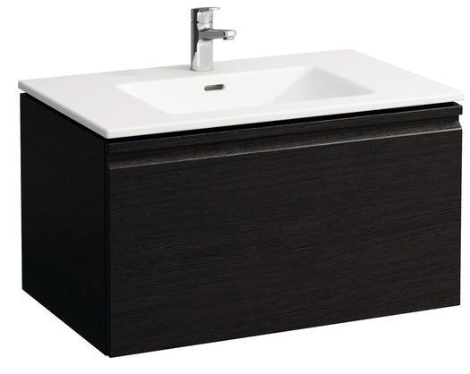 Izlietnes un skapīša komplekts Pro S, 800x500 mm, h=440 mm, 1A, wenge - Image 1