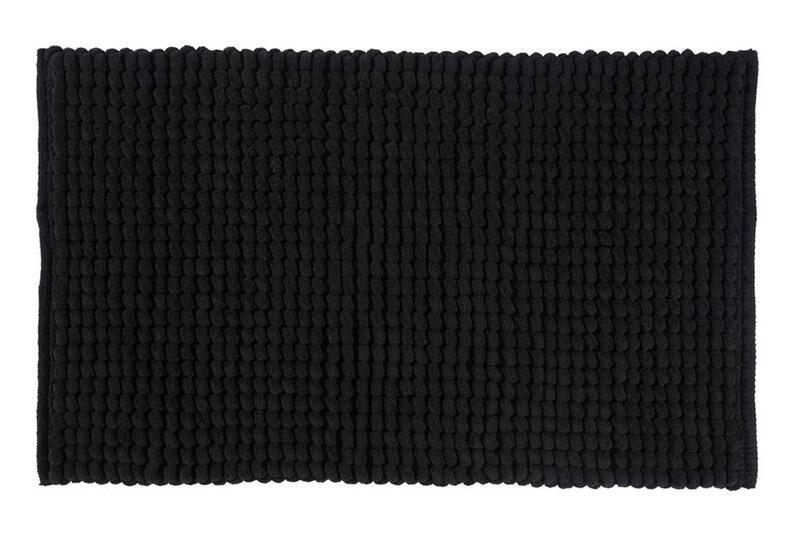 Vannas paklājs Axel, 600x1000 mm, melns - Image 1