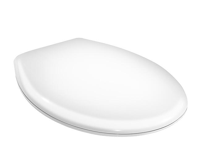 Poda sēdriņķis ar vāku Nordic 3, Saval Standard, balts - Image 1