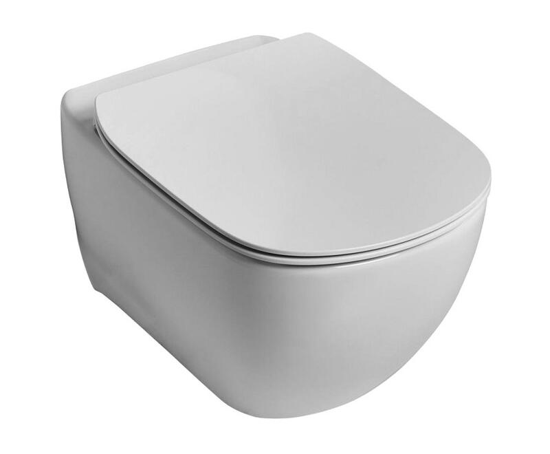 Pods Tesi Aquablade, stiprināms pie sienas, 365x535 mm, balts - Image 1