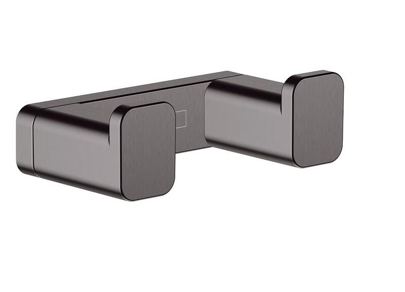 Dubultāķis AddStoris, brushed black chrome - Image 1