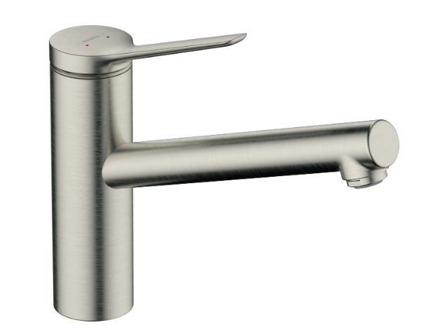 Virtuves izlietnes maisītājs Zesis M33-150 1jet, stainless steel finish - Image 1
