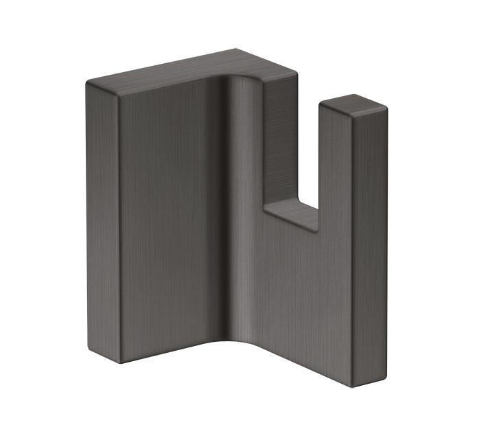 Āķis Axor Universal Rectangular, brushed black chrome - Image 1