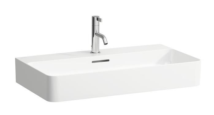 Izlietne Val, 750x420 mm, balta SaphirKeramik - Image 1