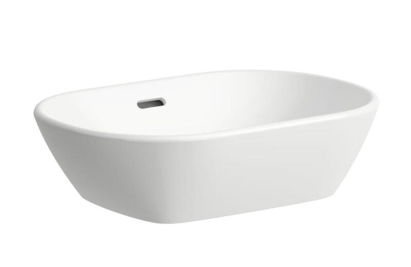 Izlietne Lua, 500x350 mm, uz virsmas, balta - Image 1
