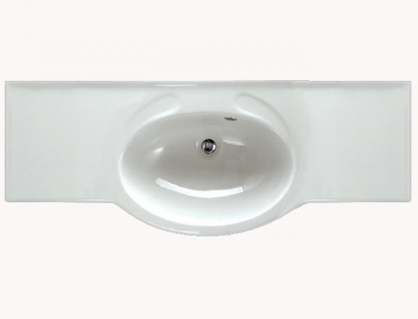 Izlietne Delta, 1200x460 mm, balta - Image 1