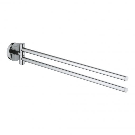 Divzaru dvieļu stienis Essentials New, hroms - Image 1