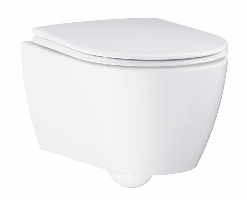 Pods Essence Rimless, stiprināms pie sienas, 360x540 mm, balts PG - Image 1