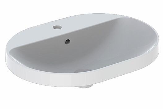 Izlietne VariForm, 600x450 mm, eliptiska, virsmā, balta - Image 1