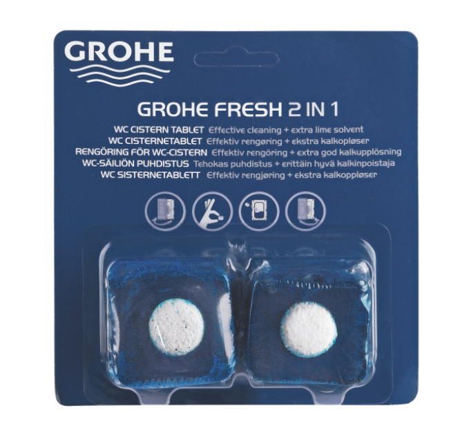 Skalojamās kastes tabletes Grohe Fresh, 2 gab. - Image 1