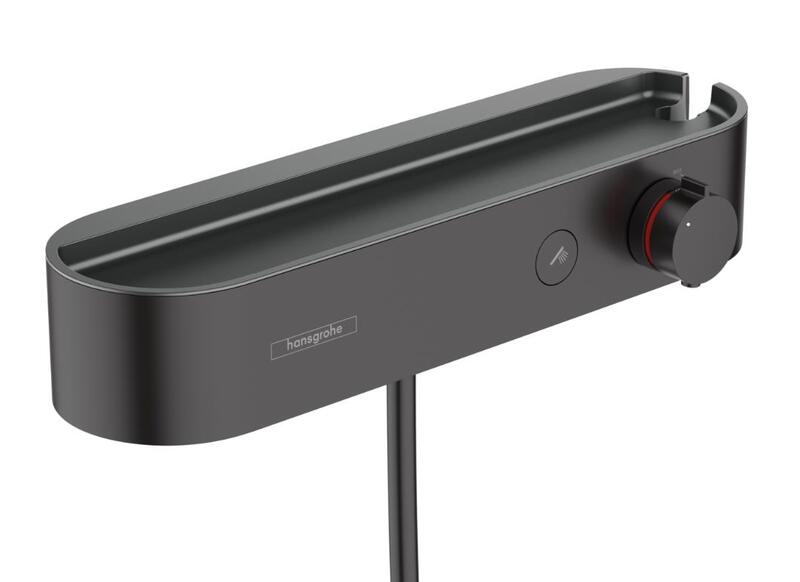 Dušas termostats ShowerTablet Select 400, matēts melns - Image 1