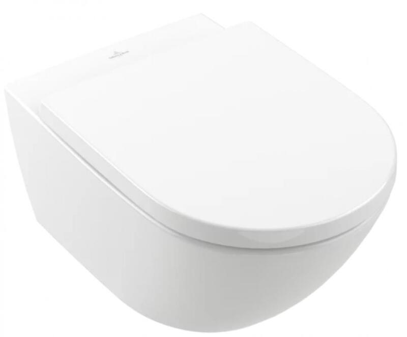 Pods Subway 3.0 Rimless, stiprināms pie sienas, 370x560 mm, TwistFlush, SupraFix, balts CP - Image 1
