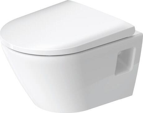 Pods ar QR/SC vāku D-Neo Compact rimless, 370x480 mm, stiprināms pie sienas, balts - Image 1