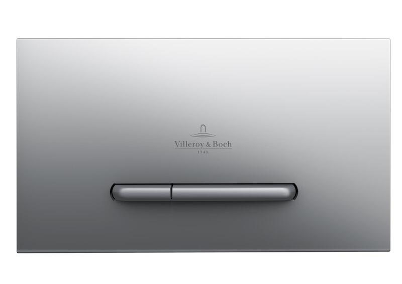 Taustiņš ViConnect E300, 253x145 mm, hroms - Image 1