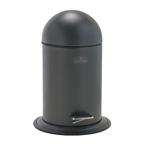 Atkritumu tvertne ar pedāli Ona, 3l, dark grey - Image 1