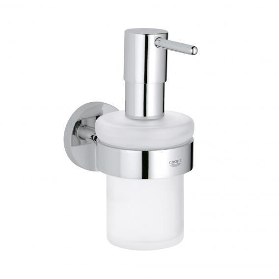 Šķidro ziepju trauks ar turētāju Essentials New, hroms - Image 1