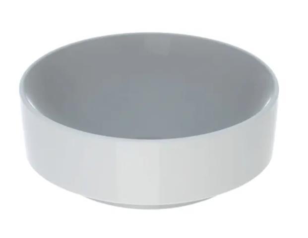 Izlietne VariForm, d=400 mm, apaļa, uz virsmas, bez maisītāja cauruma, bez pārplūdes, balta - Image 1