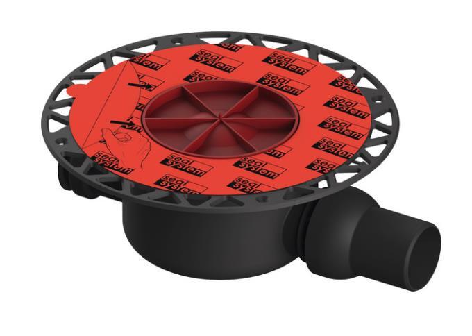 Dušas traps TECEdrainpoint S, DN 50, standarta, ar Seal System universālo atloku - Image 1